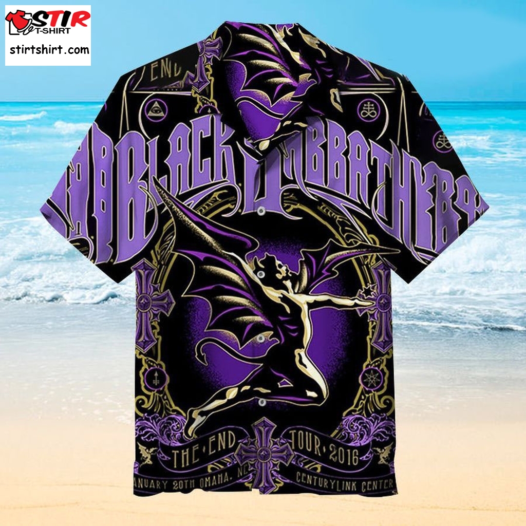 Black Sabbath 2016 The End World Tour Hawaiian Shirt