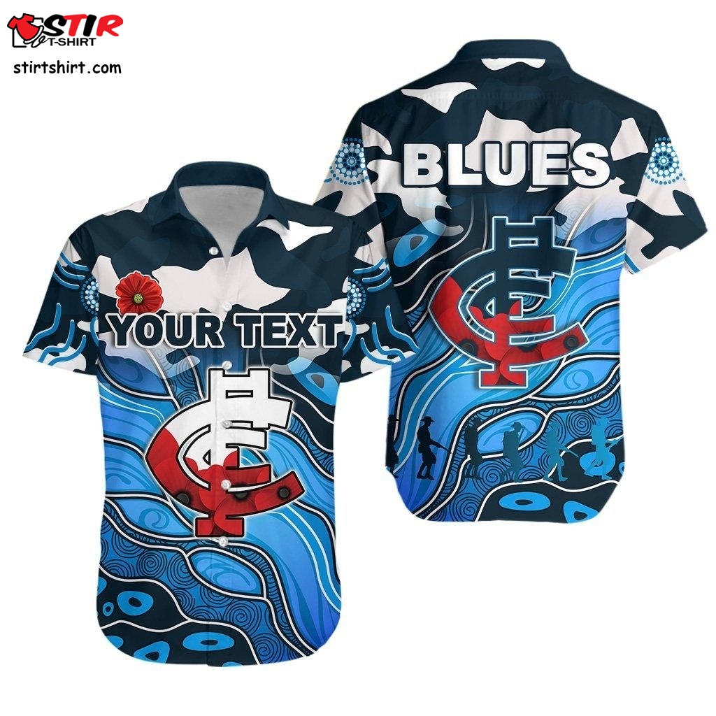 Blues  Hawaiian Shirt Carlton Attractive Indigenous_1  What Pants To Wear With 