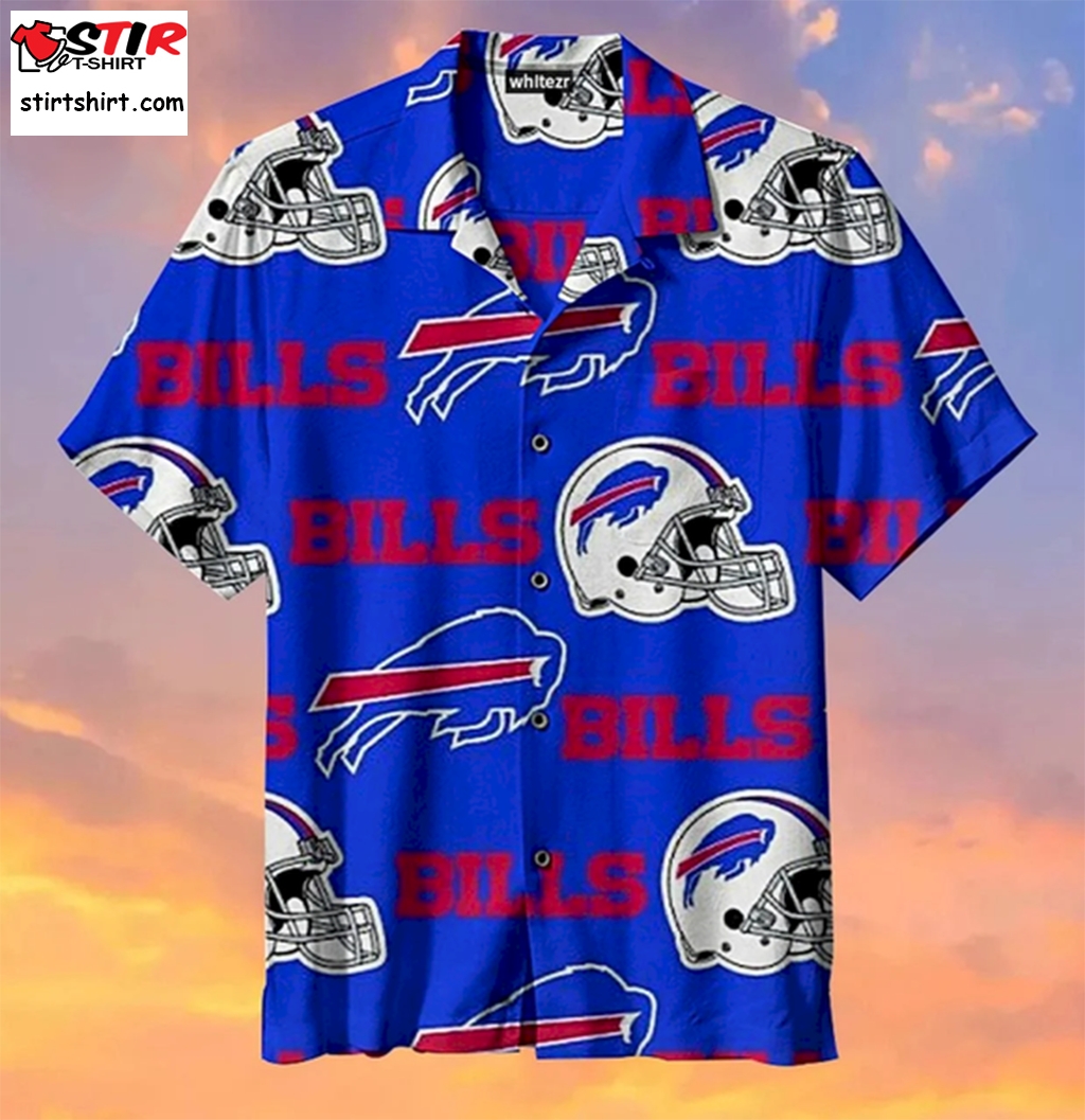 Buffalo Bills American Football Helmet Hawaiian Shirt