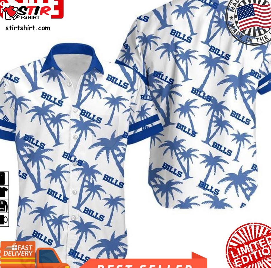 Buffalo Bills Coconut Tree Nfl Gift For Fan Hawaii Shirt And Shorts Summer Collection 5 H97  Buffalo Bills 