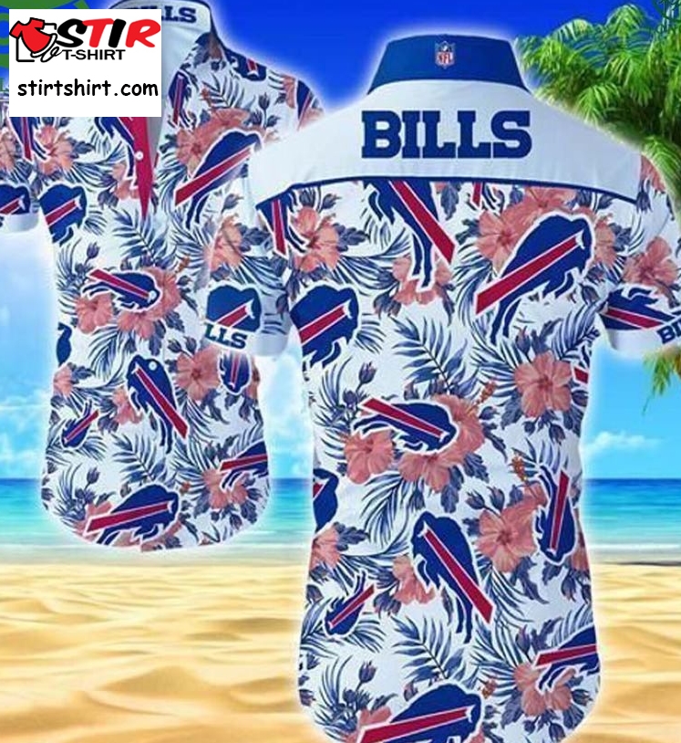 Buffalo Bills Floral Hawaiian Shirt For Fans  Buffalo Bills 