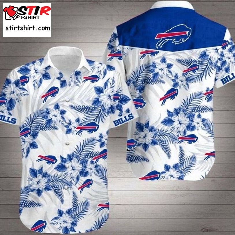 Buffalo Bills Hawaiian Shirt N01 Tropical Flower Summer  Buffalo Bills 