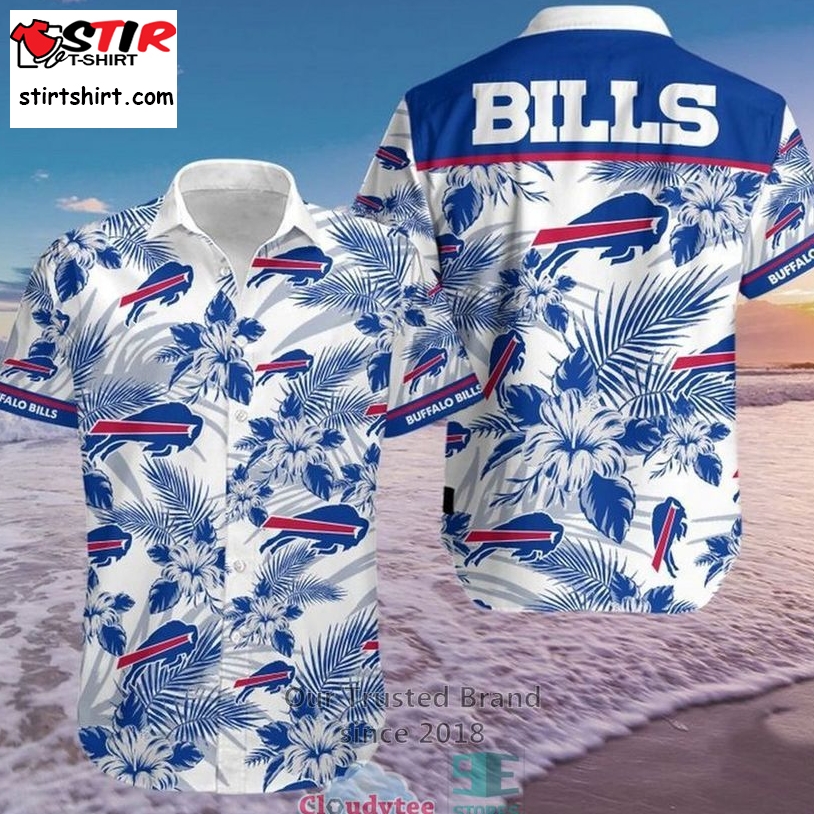 Buffalo Bills Hibiscus Flower Hawaiian Shirt    Buffalo Bills 