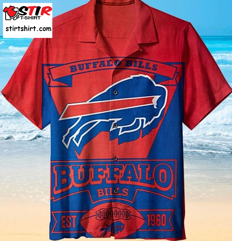 Buffalo Bills Logo Hawaiian Shirt  Buffalo Bills  Amazon