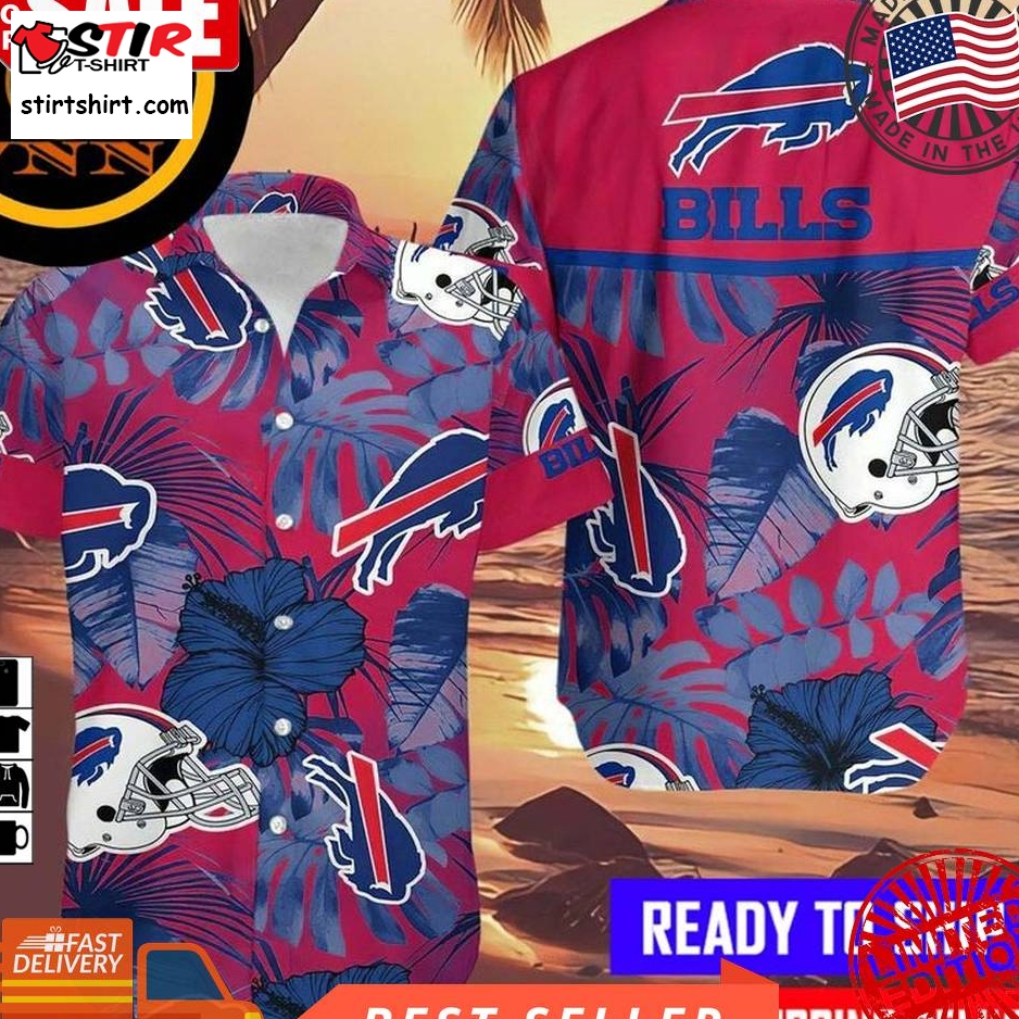 Buffalo Bills Nfl Football Logo Hawaiian Shirt  Buffalo Bills 