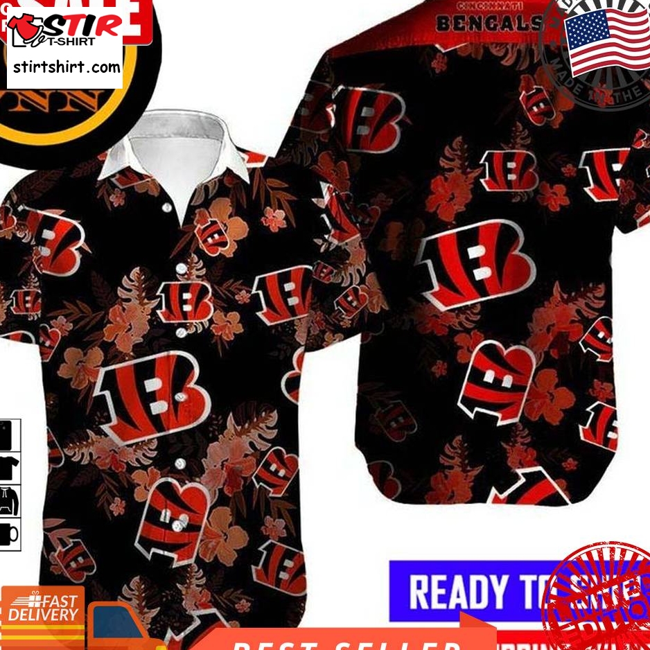 Buy Now Cincinnati Bengals Nfl Hawaiian Shirt
