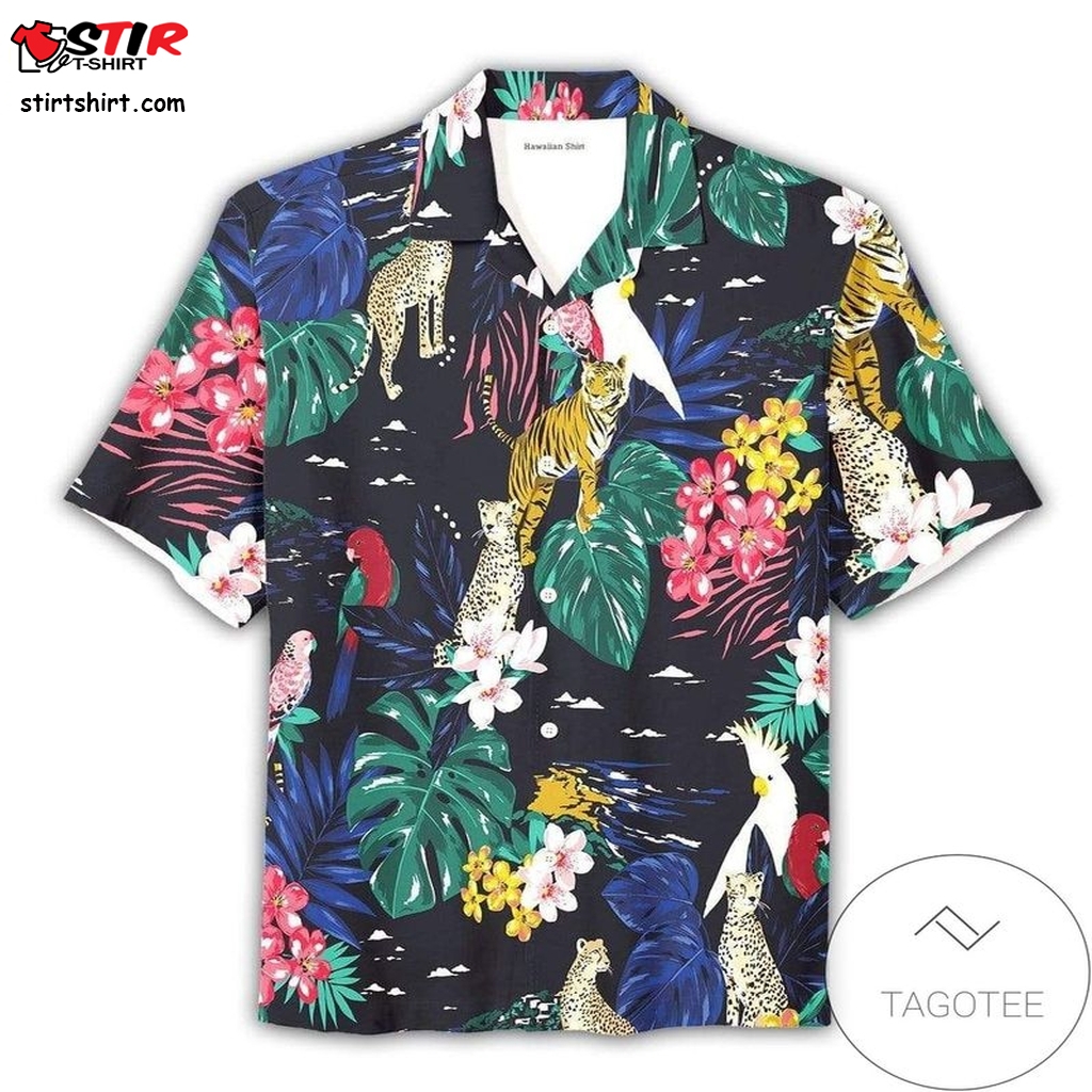 Buy Tropical Forest Tiger Unisex Authentic Hawaiian Shirt 2023S Dh  How To Style A  Girl