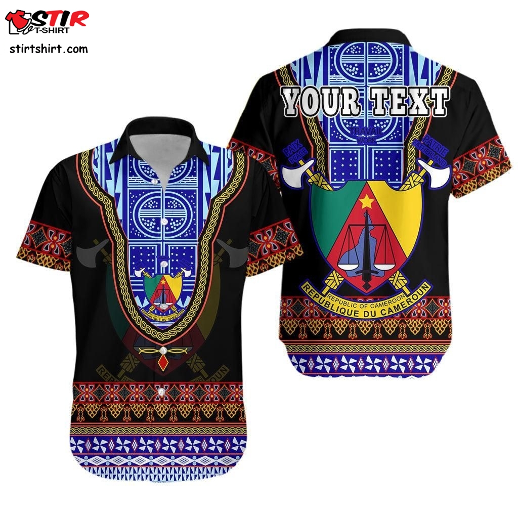 Cameroon Hawaiian Shirt Atoghu Pattern Black Style Lt14_0   Costume Ideas