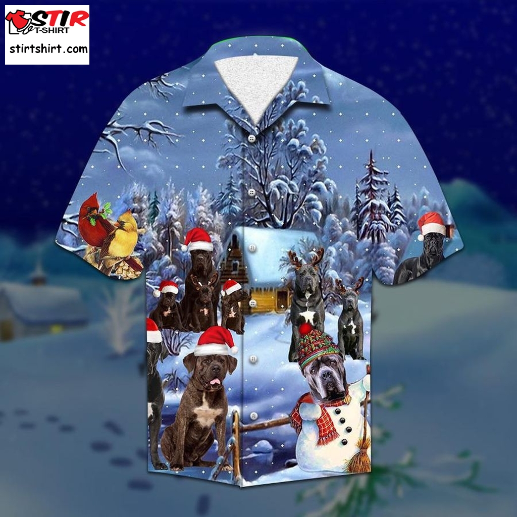 Cane Corso Christmas Hawaiian Shirt Pre13448, Hawaiian Shirt, Family Hawaiian  Shirts, Graphic Tee  Family s