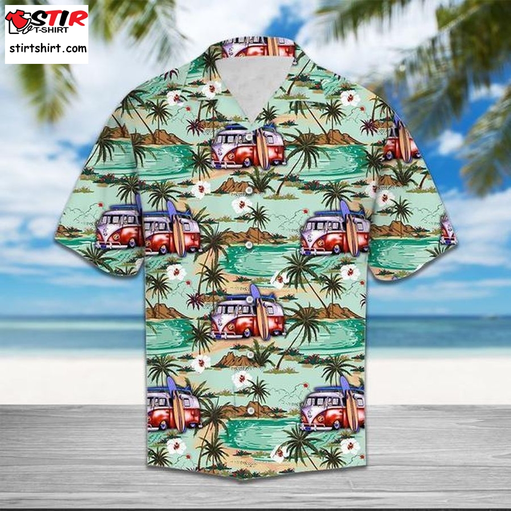 Caravan Beach Hawaiian Shirt Pre10669, Hawaiian Shirt, Family Hawaiian  Shirts, Graphic Tee  Family s