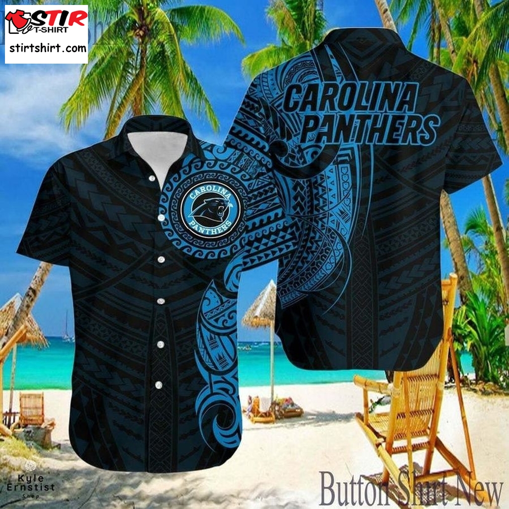 Carolina Panthers 9 Logo Sports Football Cool Hawaii Shirt