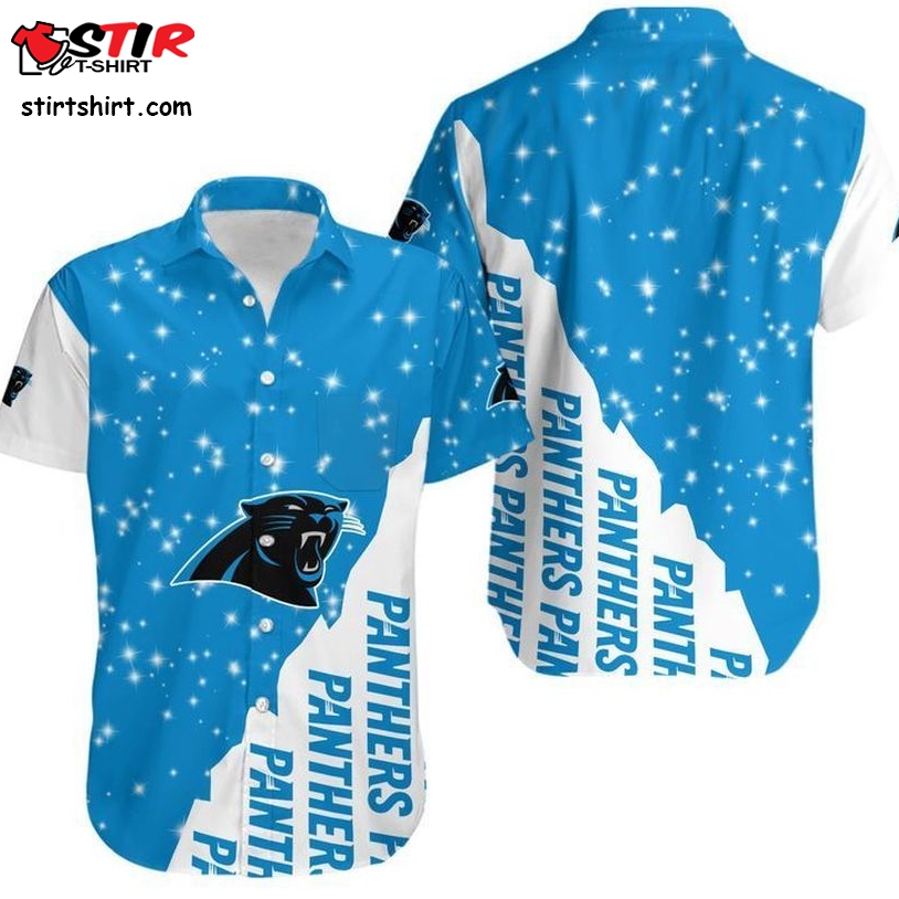 Carolina Panthers Bling Bling Hawaii Shirt And Shorts Summer Collection H97  Carolina Panthers 