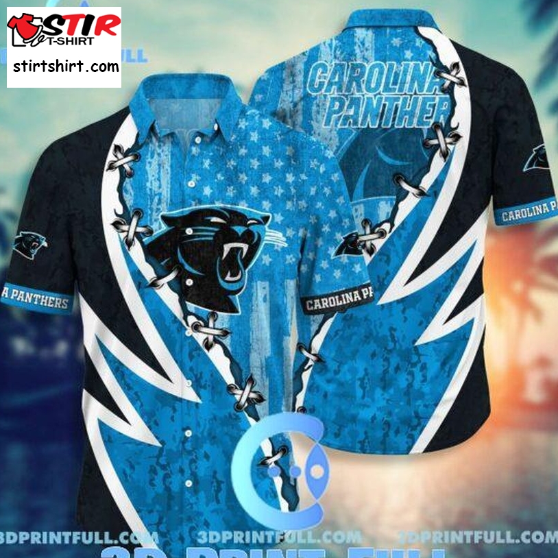 Carolina Panthers Hawaiian Shirt Short Style Hot Trending  Carolina Panthers 
