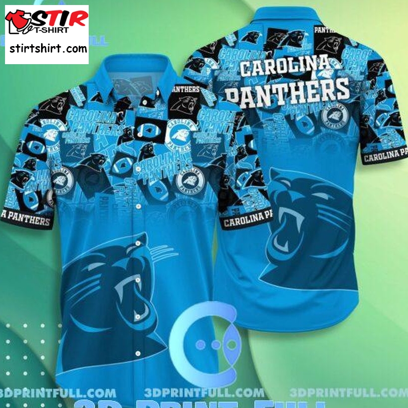 Carolina Panthers Hawaiian Shirt Short Trending Summer 3  Carolina Panthers 