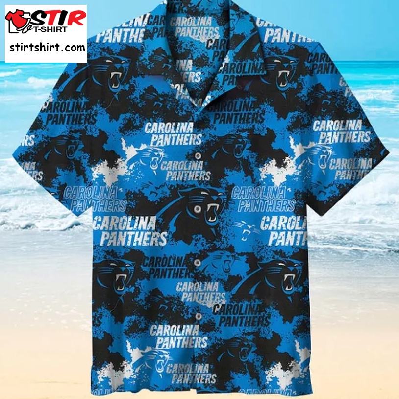 Carolina Panthers Hawaiian Shirt Sleeve Shirt  Carolina Panthers 
