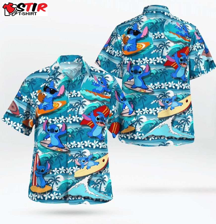 Catching Waves Soakin Ray Stich Funny Sulfing Hawaiian Shirt