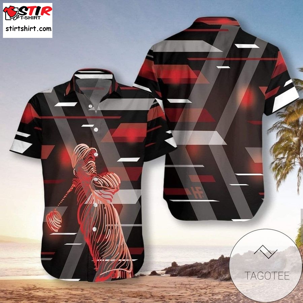 Check Out This Awesome Hawaiian Aloha Shirts Digital Golf Player