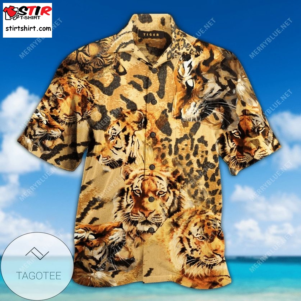 Check Out This Awesome Stay Cool Tiger Unisex Authentic Hawaiian Shirt 2023