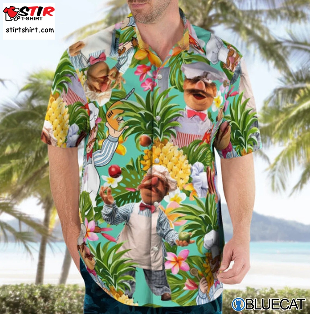 Chef Hawaiian Shirt, Hawaiian Shirt With Chest Pocket  Kingpin 