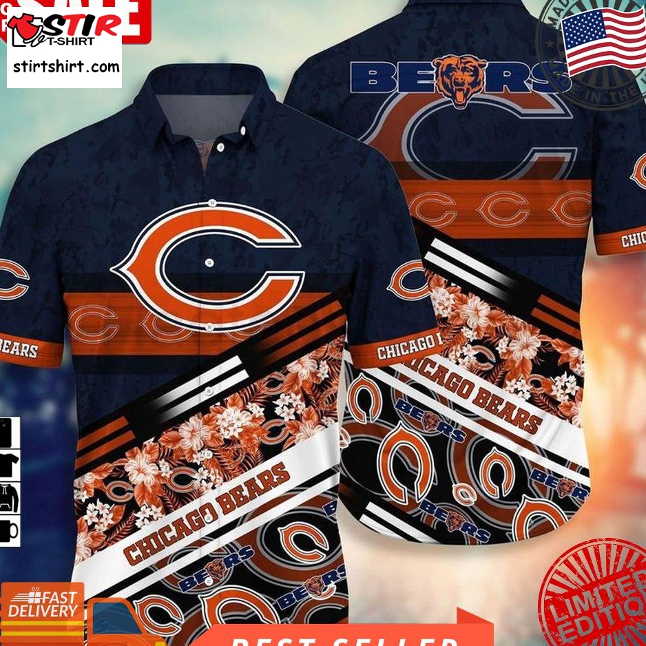 Chicago Bears Nfl Hawaii Shirt Short Style Hot Trending Summer Hawaiian Nfl  Chicago Bears 