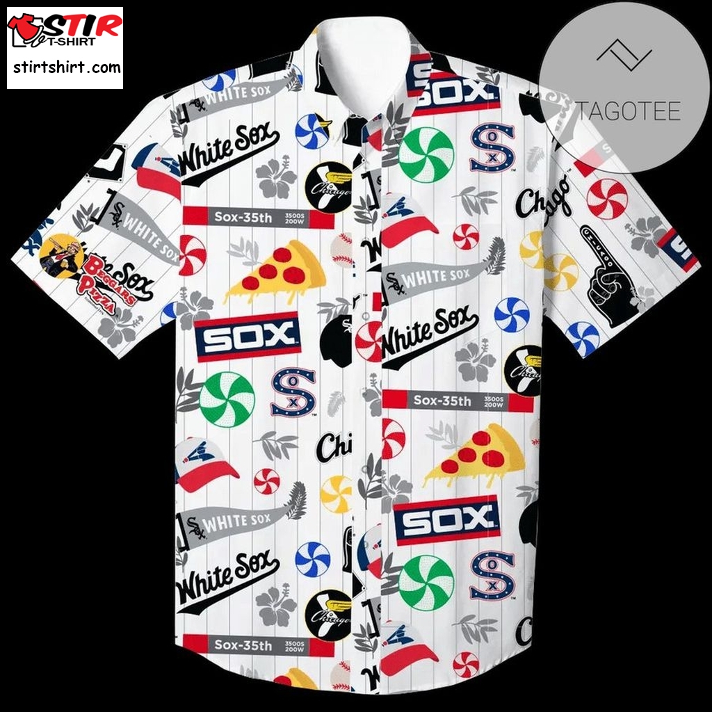The best selling] Chicago Cubs MLB Floral All Over Printed Hawaiian Shirt