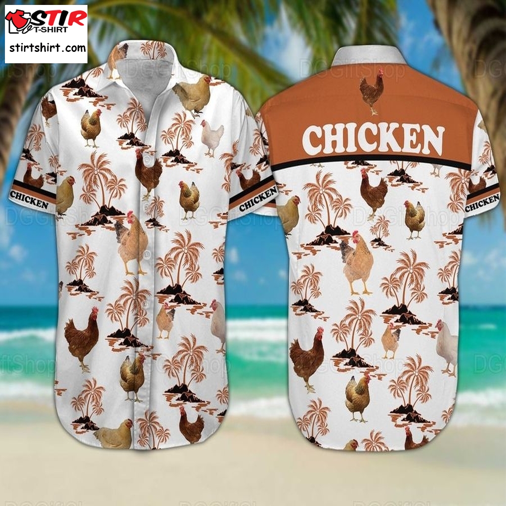Chicken Hawaiian Shirts, Chicken Summer Shirts, Vintage Hawaii Shirt, Vintage Hawaiian Shirts  Vintage s