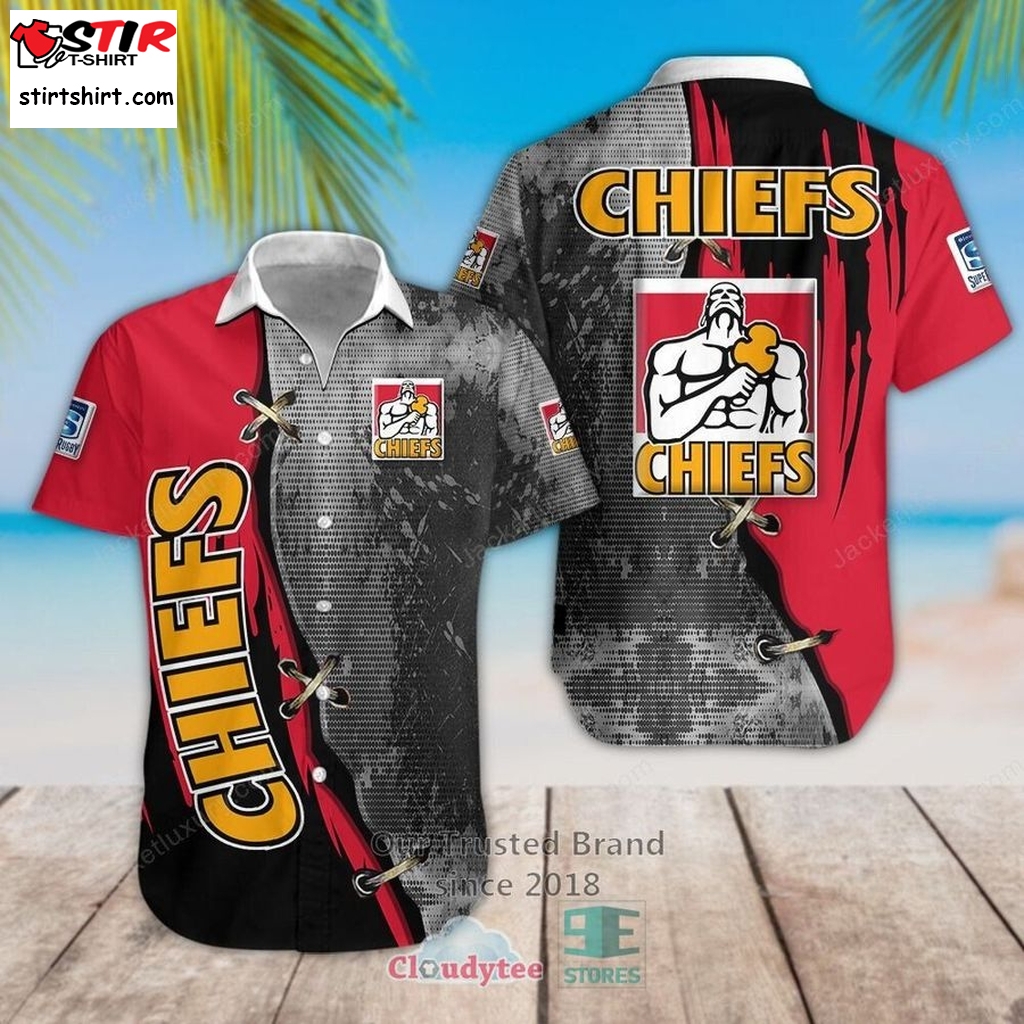 Chiefs Rugby Hawaiian Shirt    Kc Chiefs 