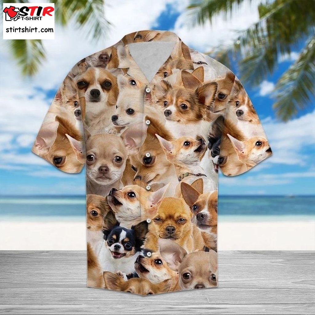 Chihuahua Awesome Hawaiian Shirt Pre13315, Gun Hawaiian Shirts, Gift Shirts, Graphic Tee  Gun s