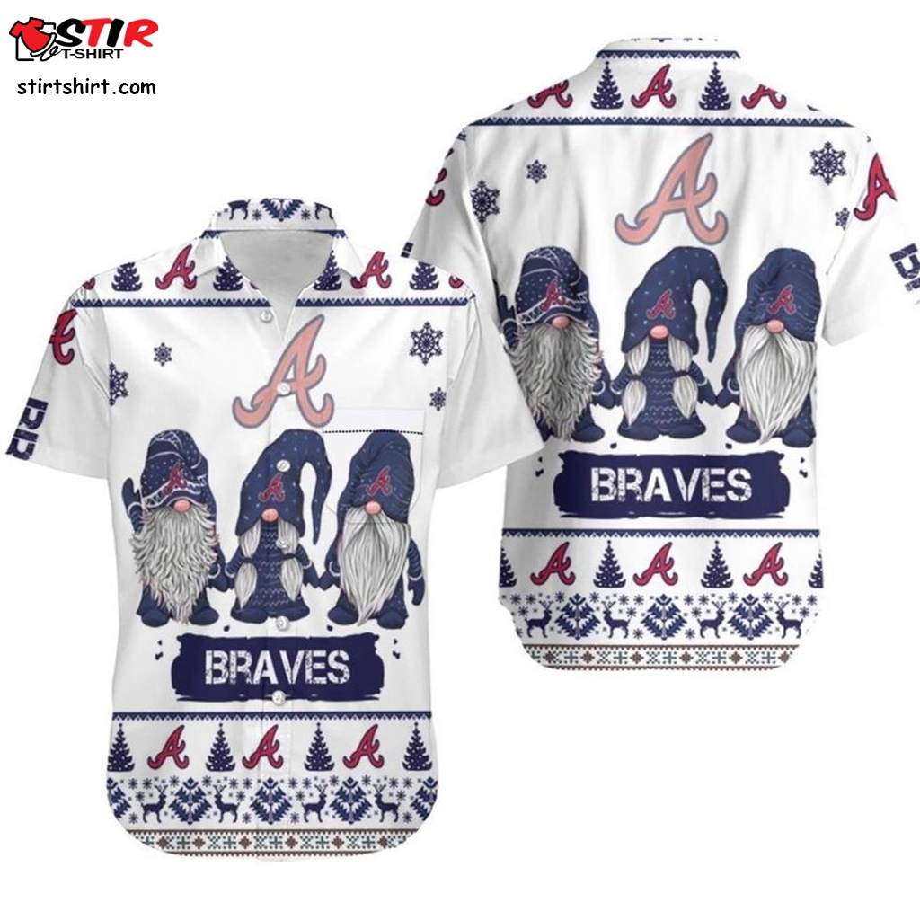 Atlanta Braves Americana Hawaiian T-Shirt - Lelemoon