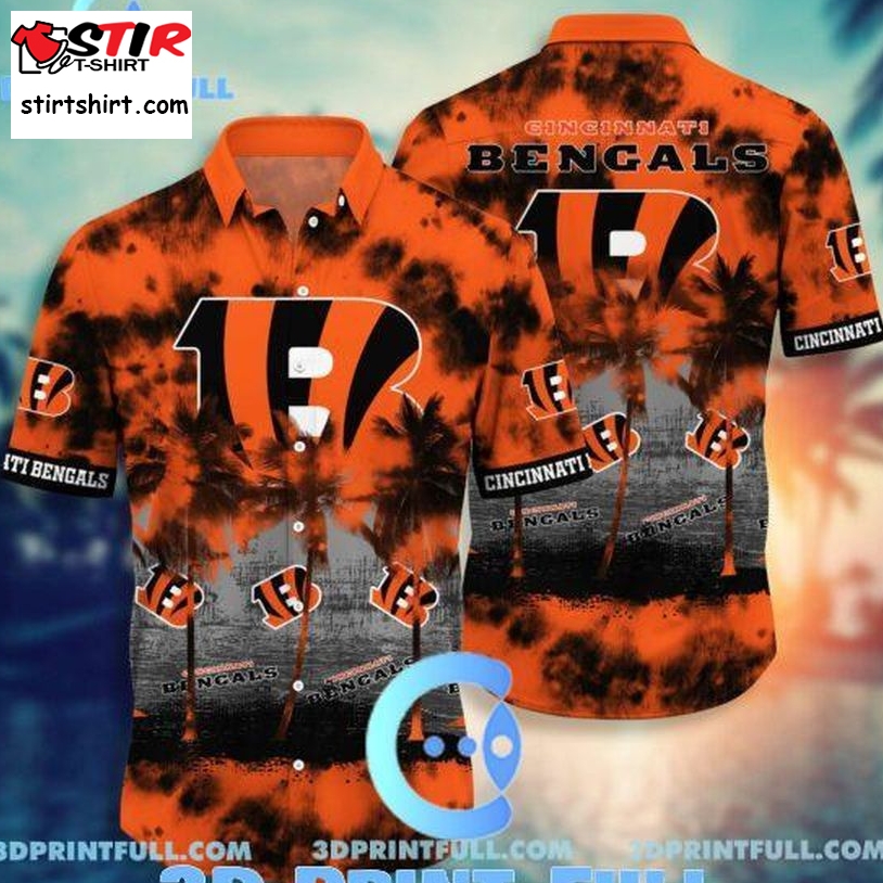 Cincinnati Bengals Hawaiian Shirt Short Style Hot Trending  Cincinnati Bengals 