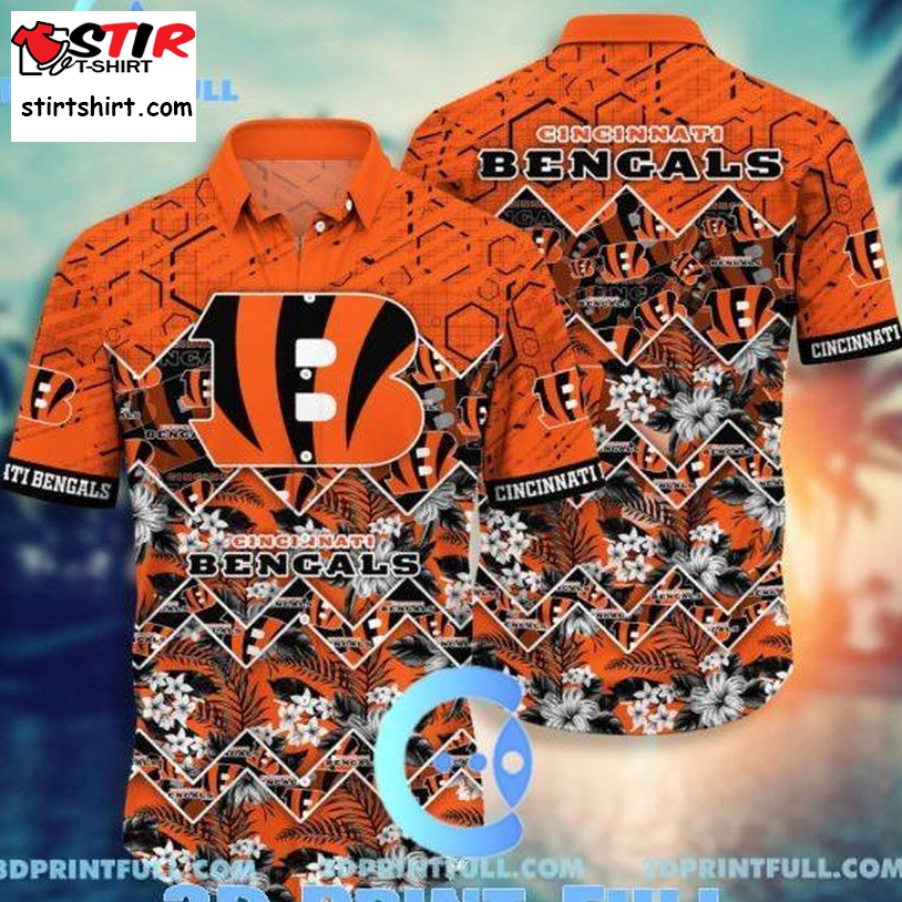 Cincinnati Bengals Hawaiian Shirt Style Hot Trending 01  Cincinnati Bengals 