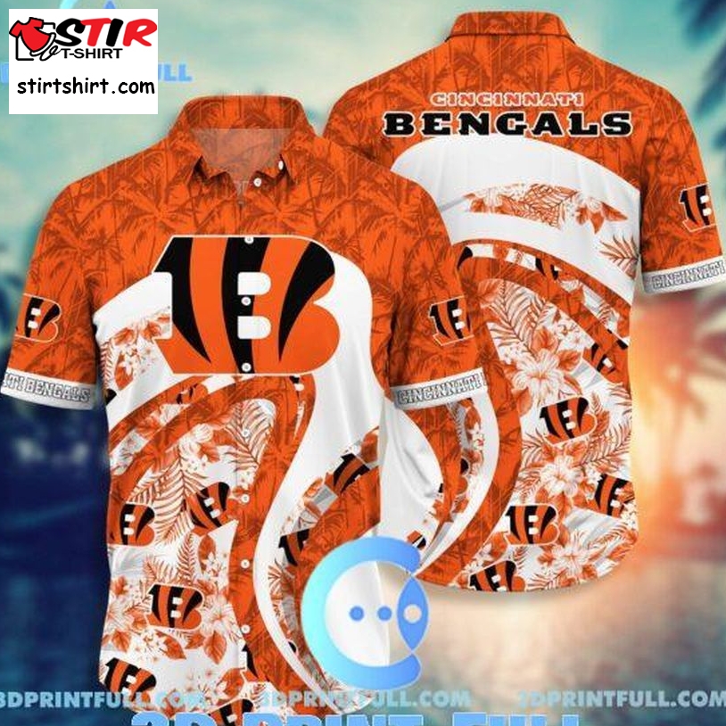 Cincinnati Bengals Hawaiian Shirt Style Hot Trending  Cincinnati Bengals 