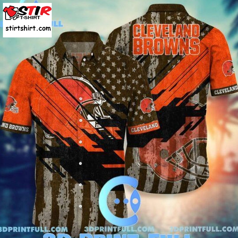 Cleveland Browns Hawaiian Shirt Short Style Hot Trending 03  Cleveland Browns 