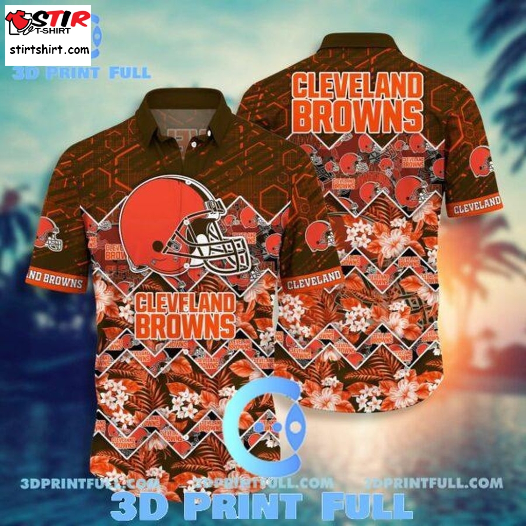 Cleveland Browns Hawaiian Shirt Style Hot Trending 02