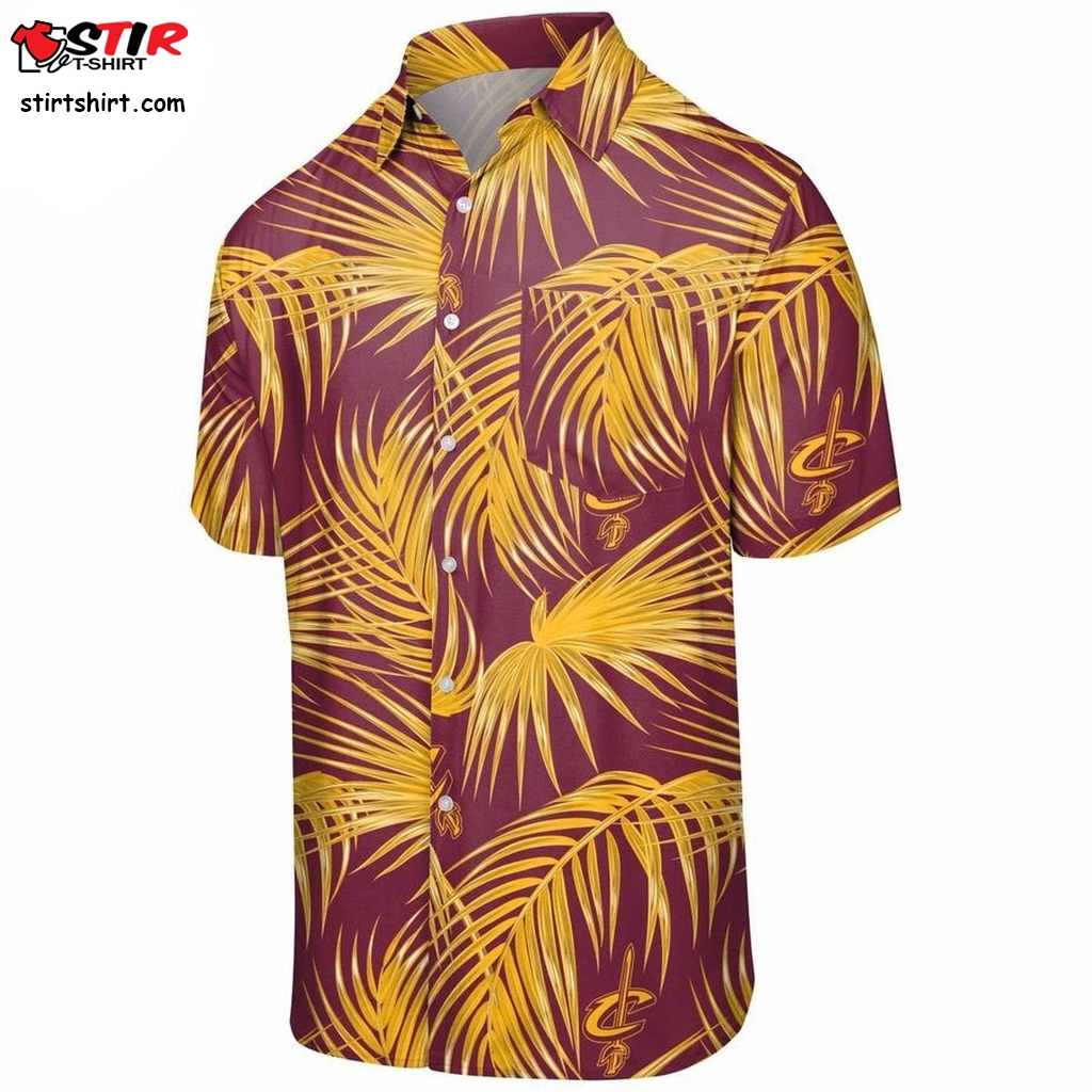 Cleveland Cavaliers Nba Mens Hawaiian 3D Shirt  Mens s