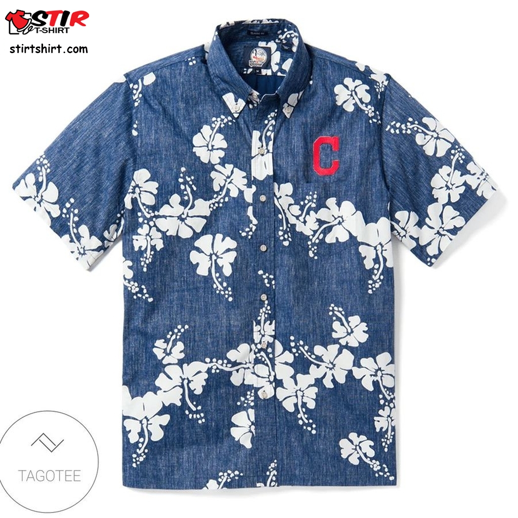 Cleveland Indians MLB Flower Hawaiian Shirt Best Gift For Men And