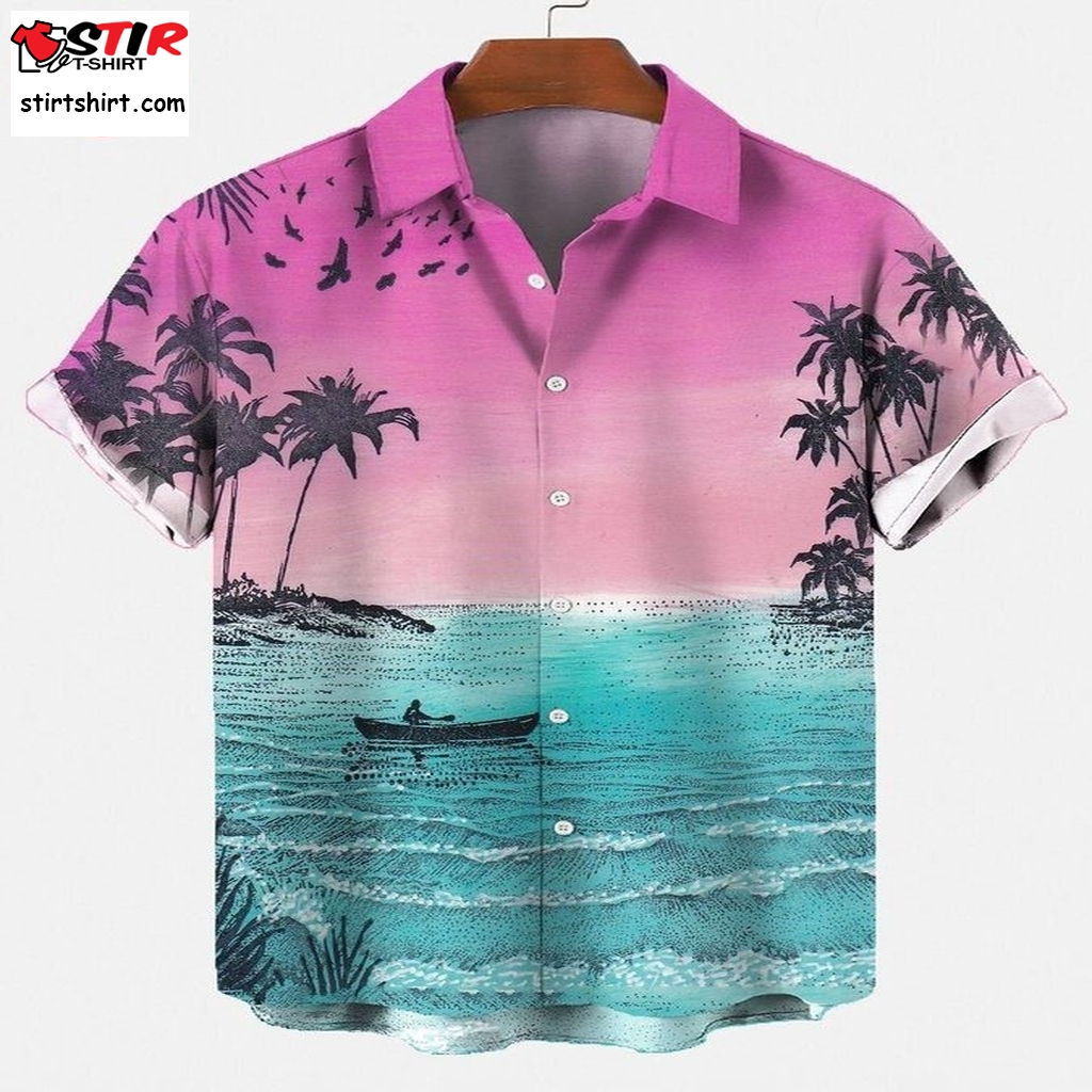 Coconut Tree Hawaiian Shirts  Diy 