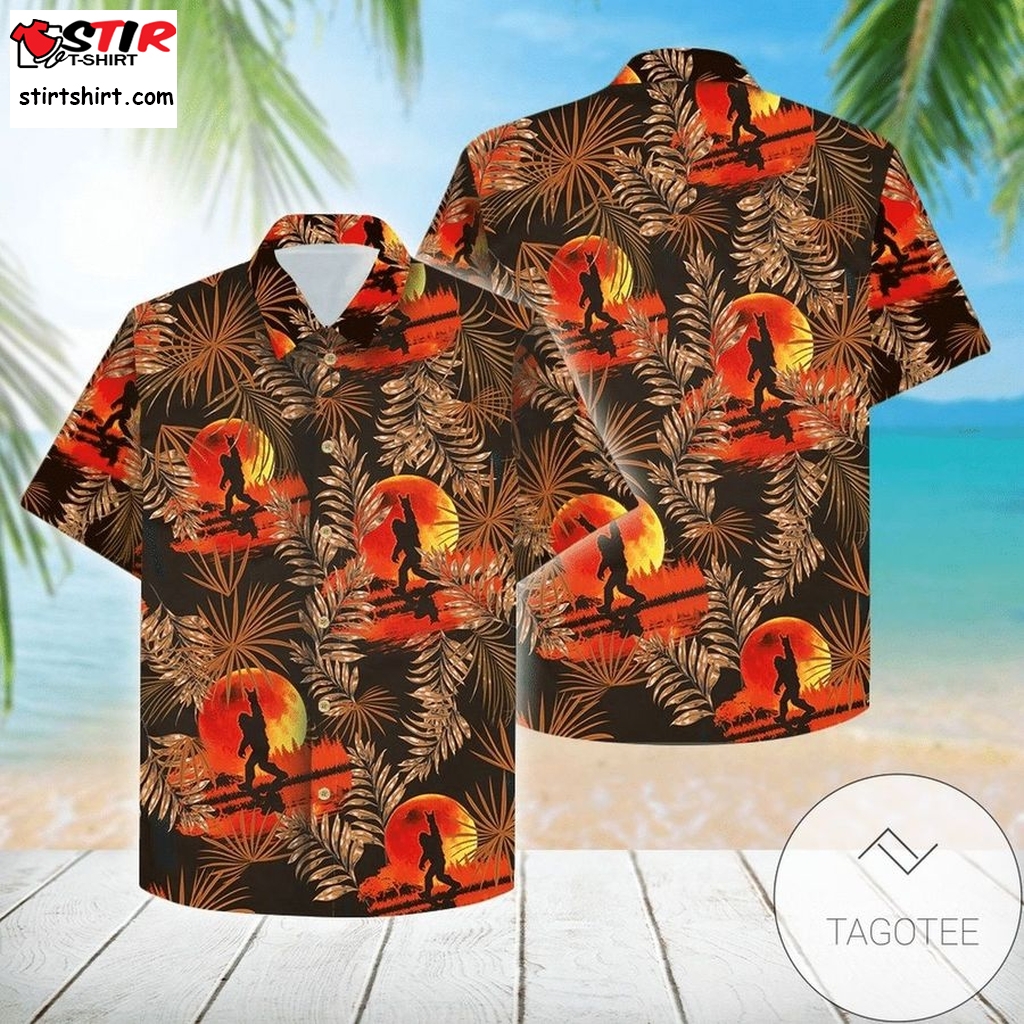 Cover Your Body With Amazing Bigfoot Cool Authentic Hawaiian Shirt 2023