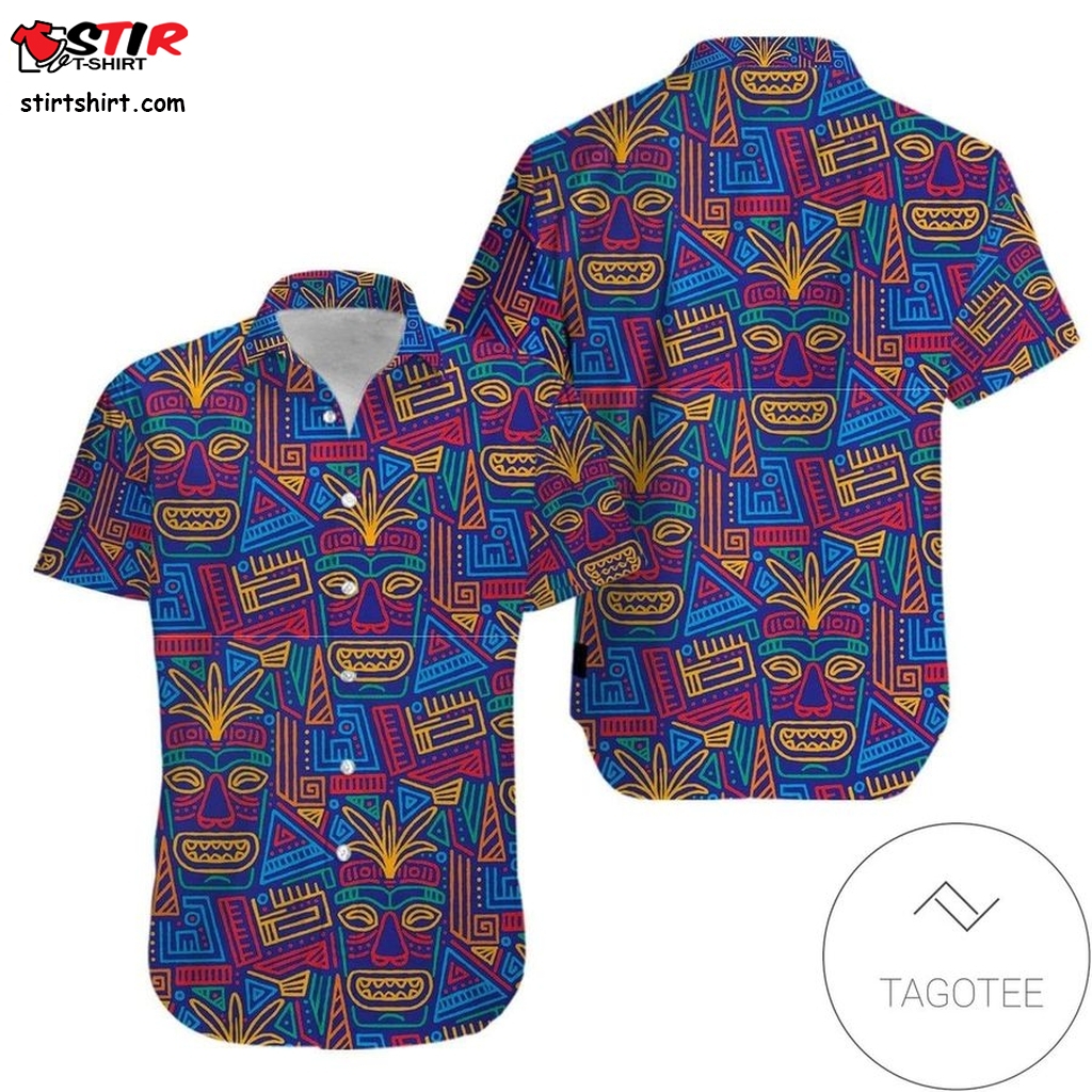 Cover Your Body With Amazing Tiki Pattern Aloha Authentic Hawaiian Shirt 2023S V  Sandlot 
