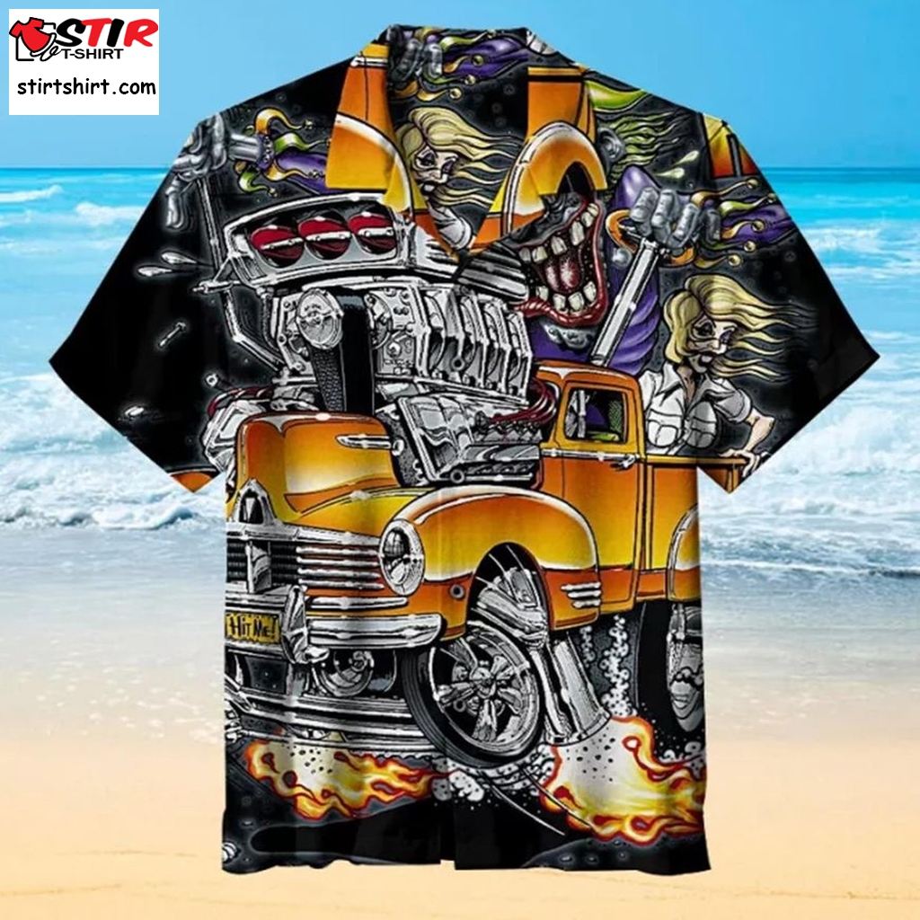 Crazy Classic Car Hawaii Shirt  Crazy 