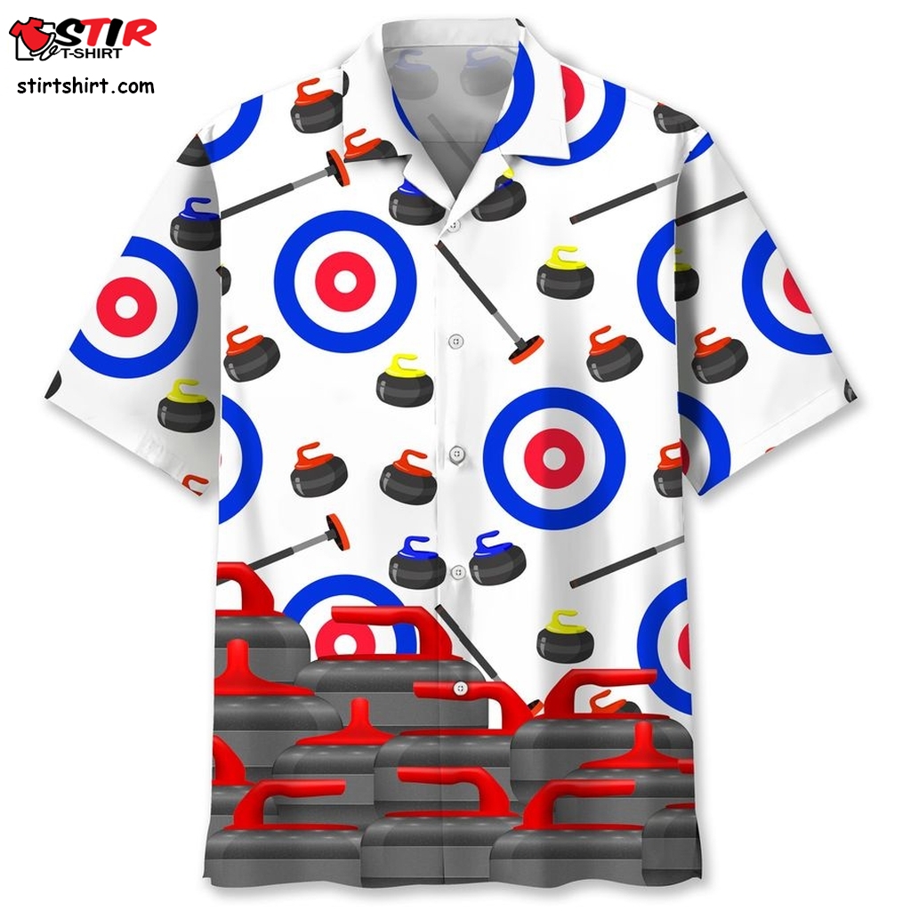 Curling Lovers Hawaii Shirt  Basset Hound 