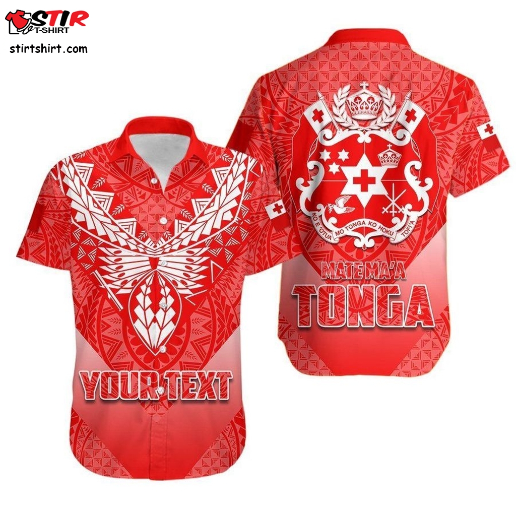 Custom Personalisedmate Maa Tonga Rugby Hawaiian Shirt Polynesian Style Th4  Brewers  Night