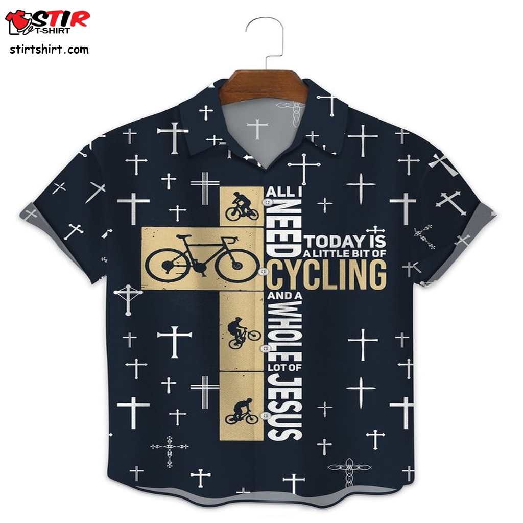 Cycling Cross Hawaii Shirt   Green