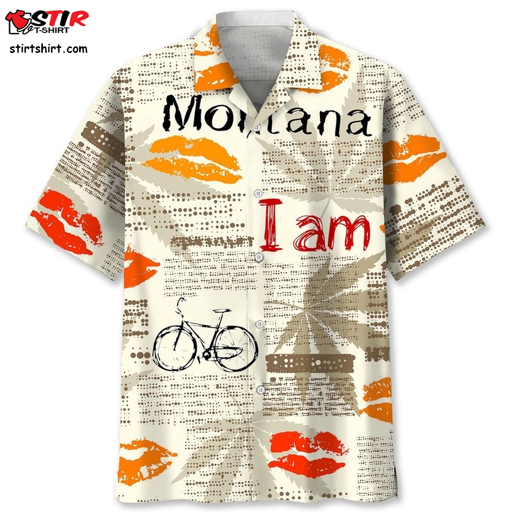 Cycling Montana Hawaii Shirt  Outfit Tony Montana 