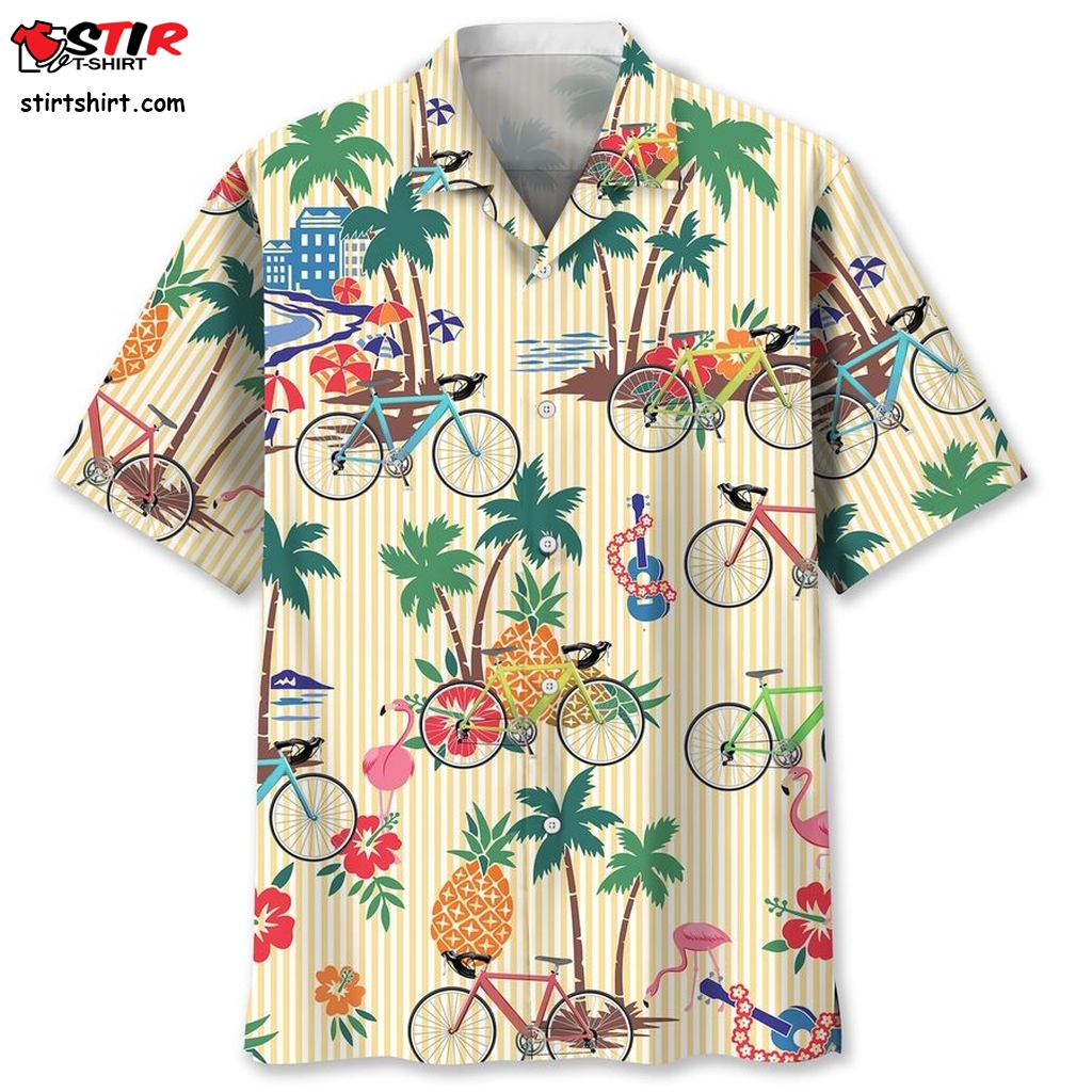 Cycling Tropical Hawaii Shirt  Hawaiian Taco Bell Shirt