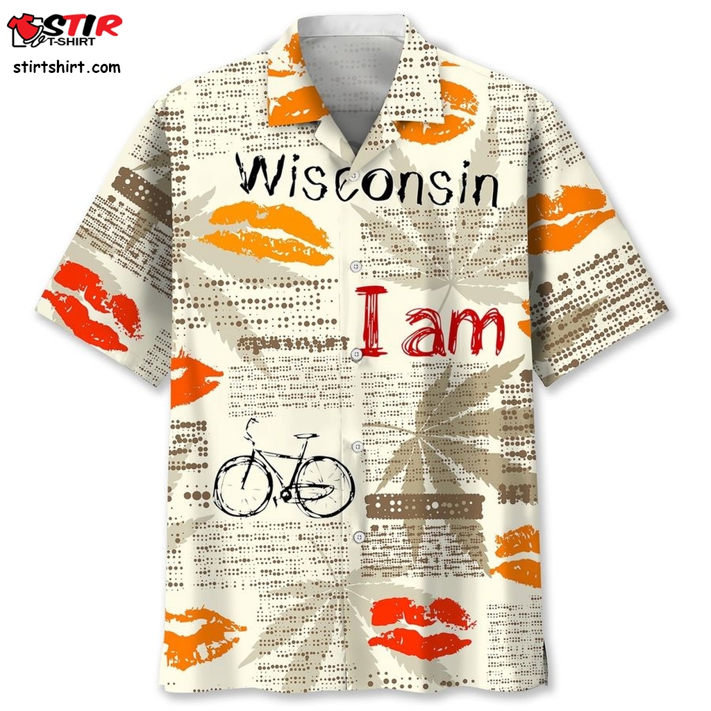 Cycling Wisconsin Hawaii Shirt  Birthday 