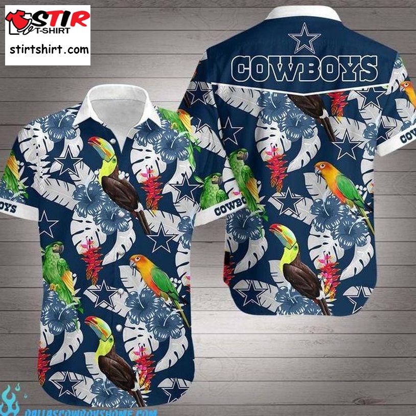 Cowboys Hawaiian Shirt Short Sleeve 2021 - Dallas Cowboys Home
