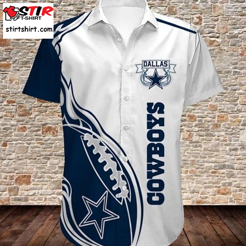 Dallas Cowboys Hawaiian Shirts Fireball  Dallas Cowboys 