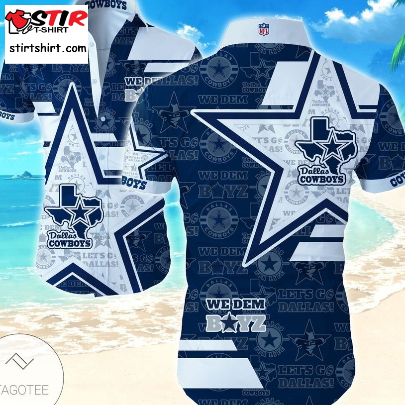 Dallas Cowboys Hawaiian Shirts For Men Aloha Shirts  Dallas Cowboys 