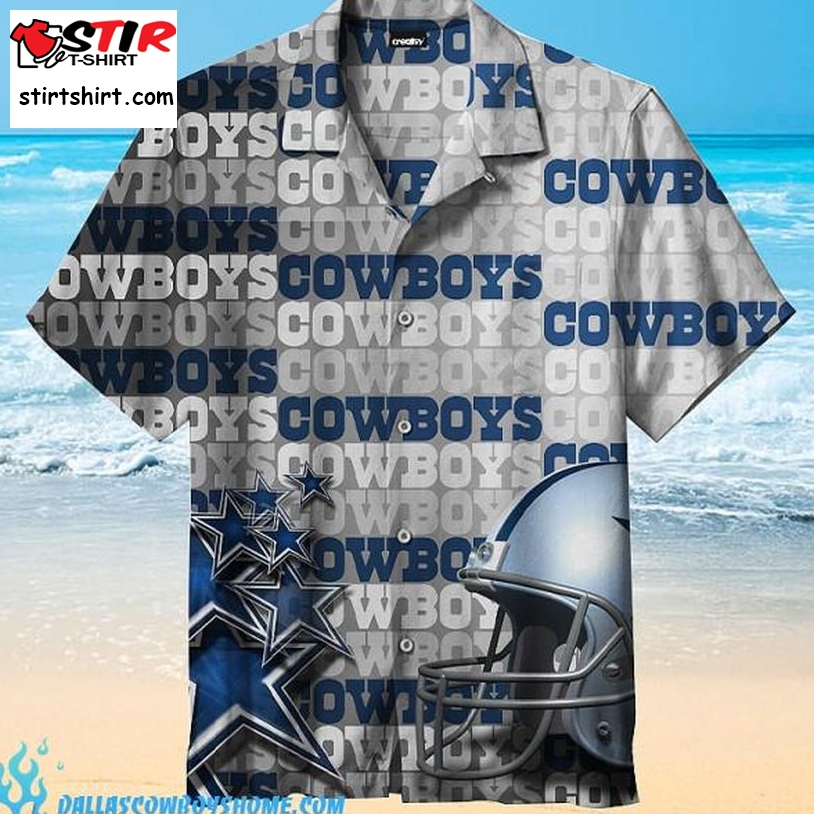 Dallas Cowboys Jcpenney Tropical Hawaiian Shirt  Dallas Cowboys 